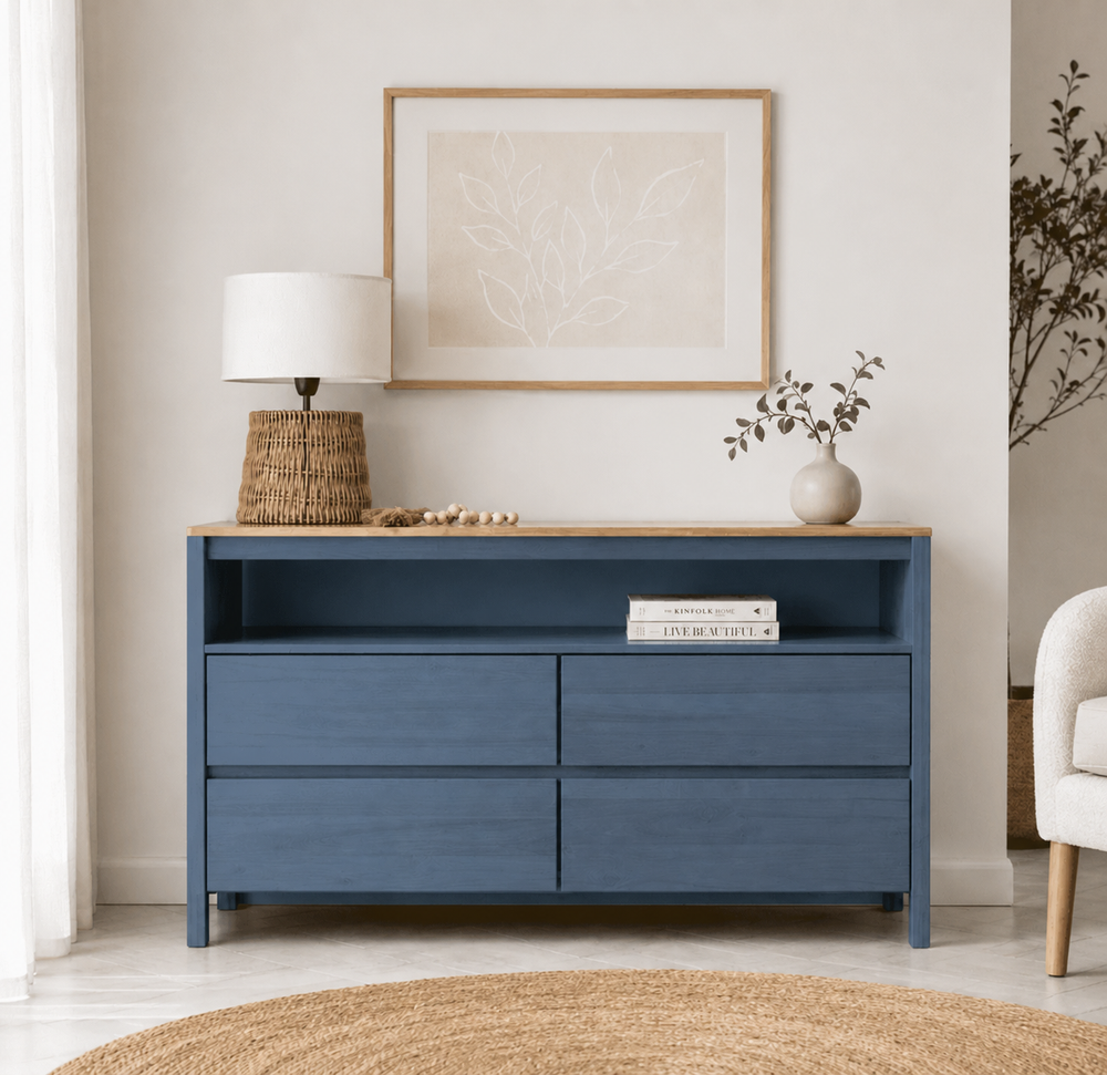 comoda-alerce-4-cajones-con-nicho-azul-marino-1