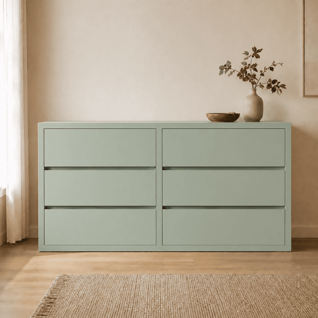 comoda-arauco-6-cajones-verde-agua-1