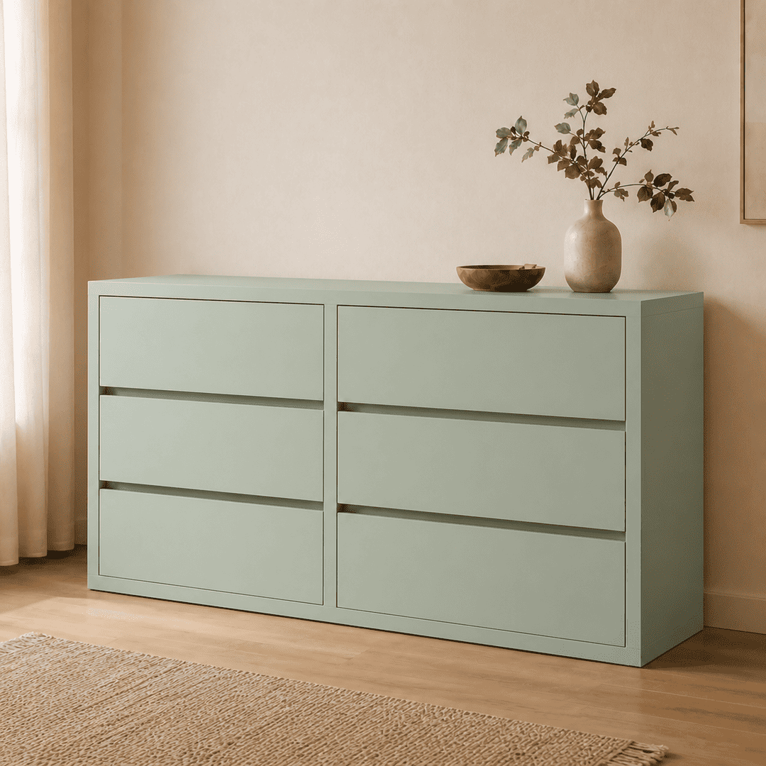 comoda-arauco-6-cajones-verde-agua-3