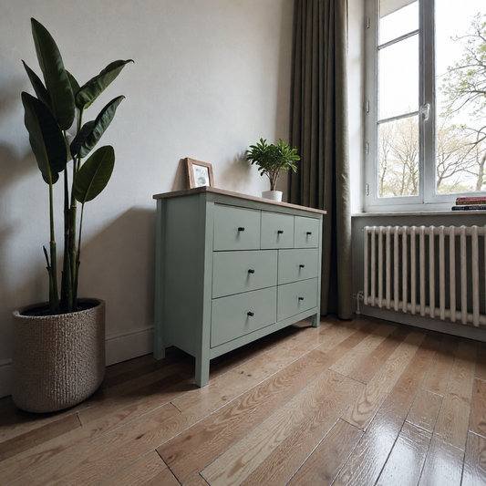 comoda-canelo-7-cajones-verde-agua-2