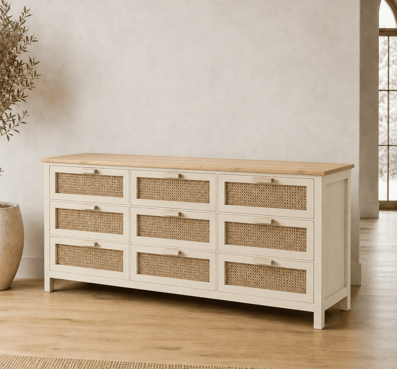 comoda-copihue-9-cajones-beige-arena-2