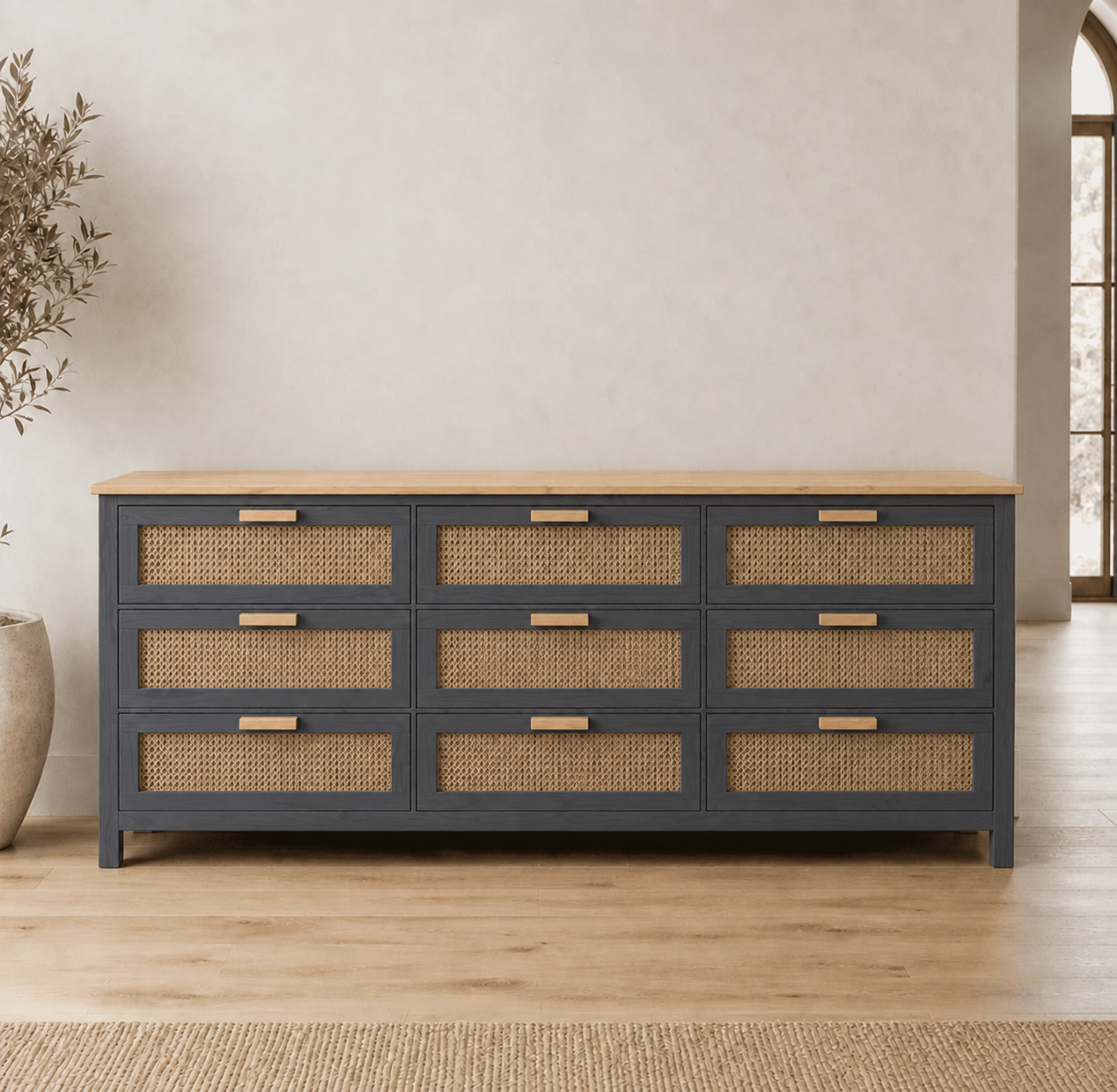 comoda-copihue-9-cajones-gris-grafito-1