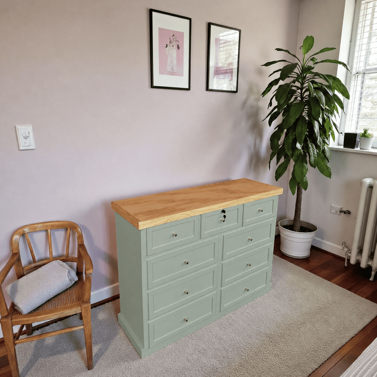 comoda-de-madera-cajon-seguridad-organizacion-verde-agua-3