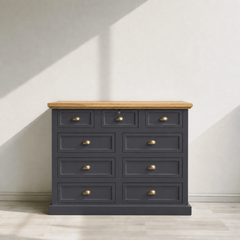 comoda-de-madera-vintage-con-cajon-de-seguridad-gris-grafito-3