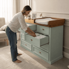 comoda-mudador-de-madera-9-cajones-verde-agua-2