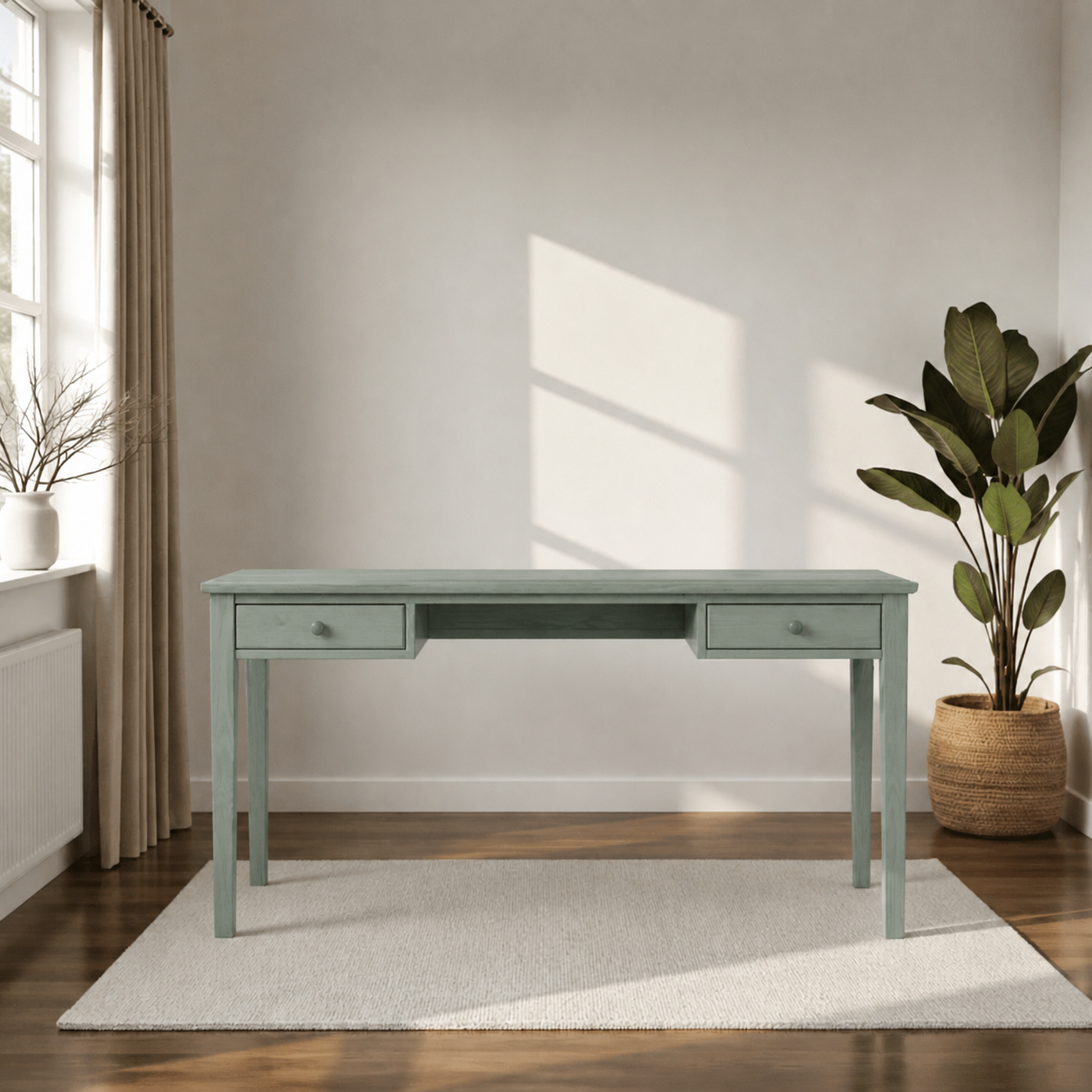 escritorio-de-madera-con-cajones-verde-agua-1