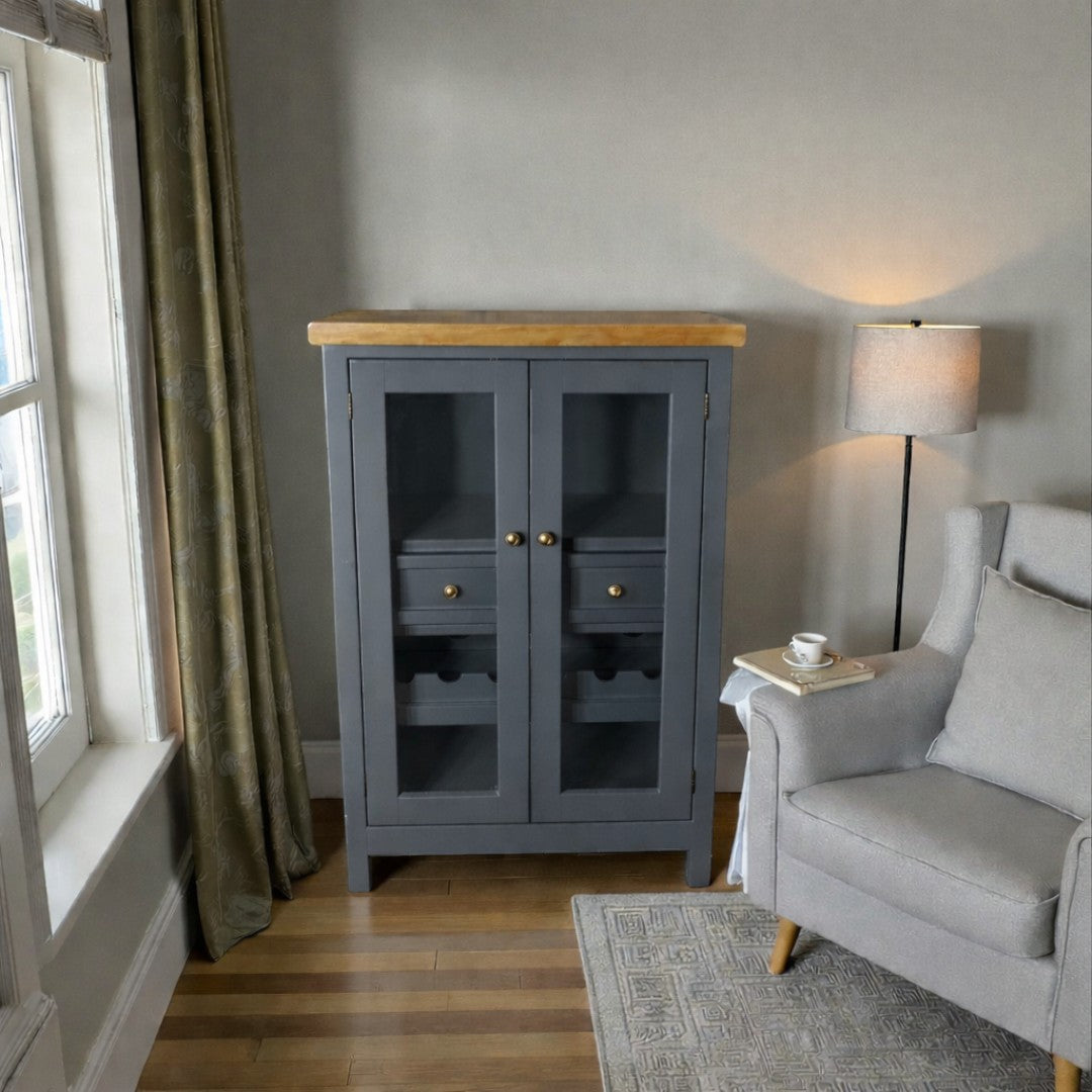 Mini Vitrina Bar de madera