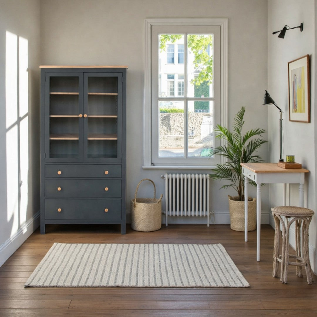 Vitrina de madera Vintage