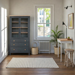 Vitrina de madera Vintage