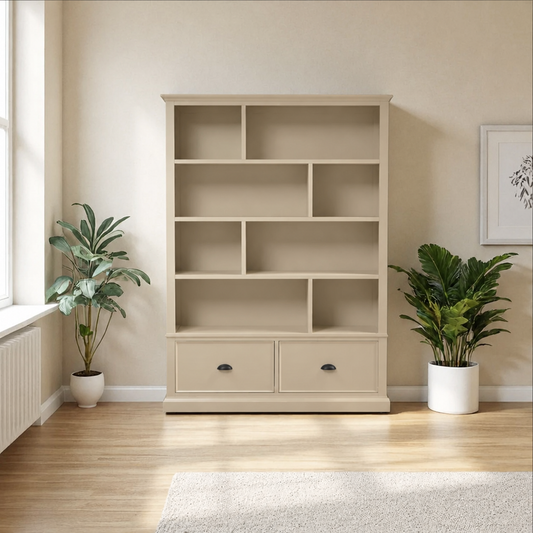 libreria-de-madera-con-cajones-beige-arena-1