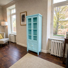 Vitrina de madera Retro S