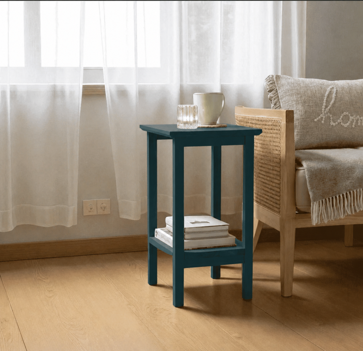 mesa-lateral-vintage-de-madera-azul-marino-1