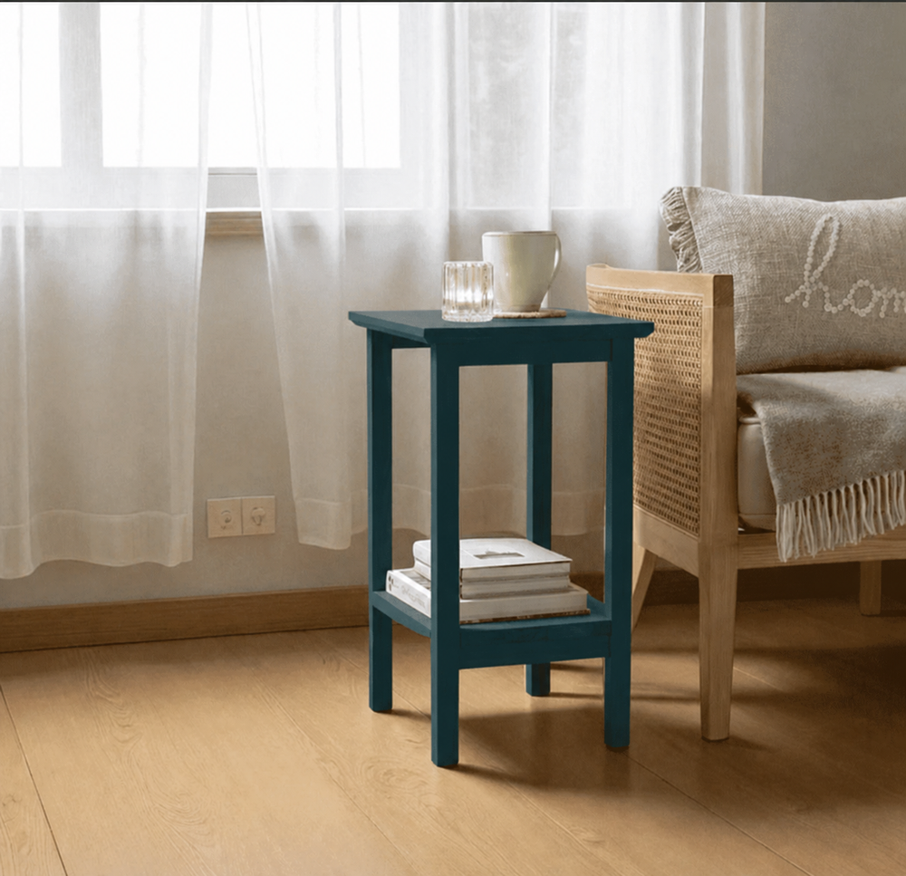 mesa-lateral-vintage-de-madera-azul-marino-1