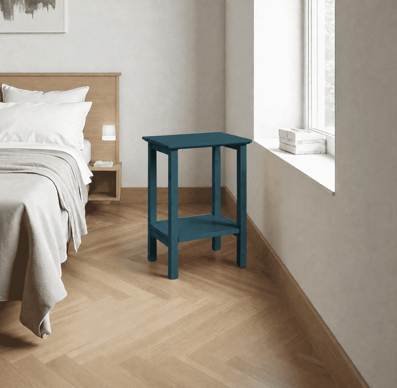 mesa-lateral-vintage-de-madera-azul-marino-2
