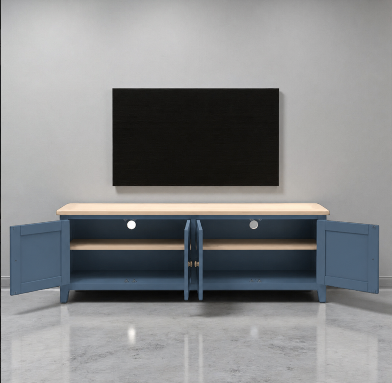 mueble-de-tv-minimalista-buffet-azul-marino-3