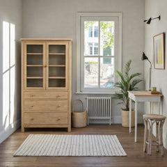 Vitrina de madera Vintage