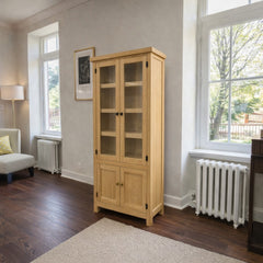 Vitrina de madera Retro S