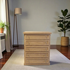 Cómoda de Madera 5 cajones
