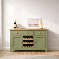 Buffet Mueble bar de madera estilo nórdico
