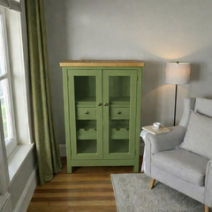 Mini Vitrina Bar de madera