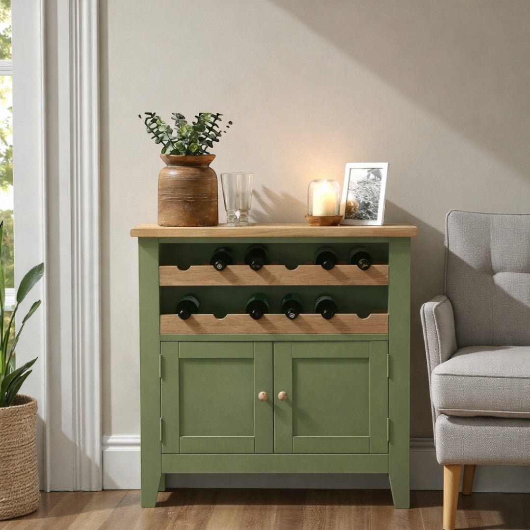 Mueble bar de madera