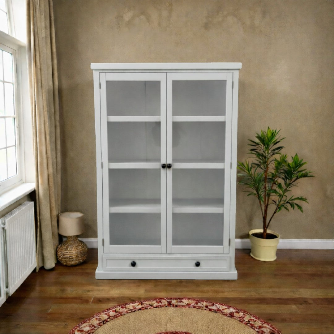 Vitrina de madera Natural