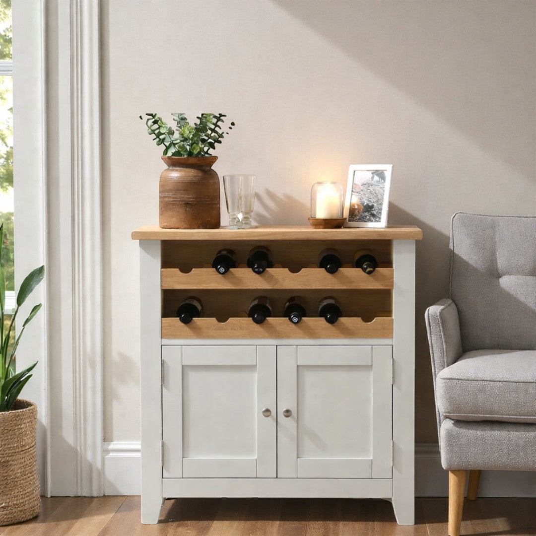 Mueble bar de madera