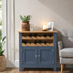 Mueble bar de madera