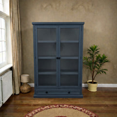 Vitrina de madera Natural