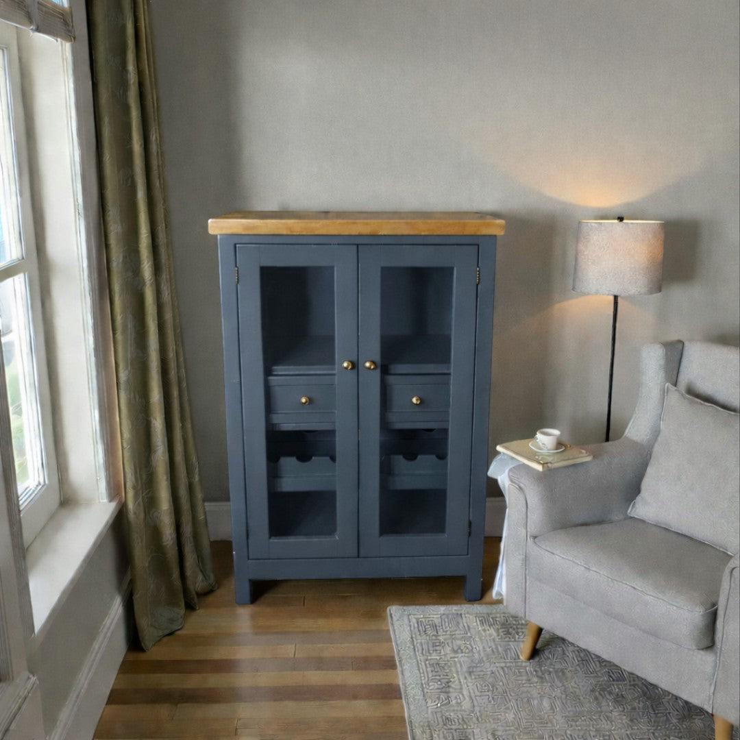 Mini Vitrina Bar de madera