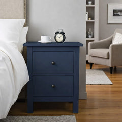 Velador de madera 2 cajones