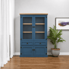 vitrina-clasica-abierta-de-madera-azul-marino-1