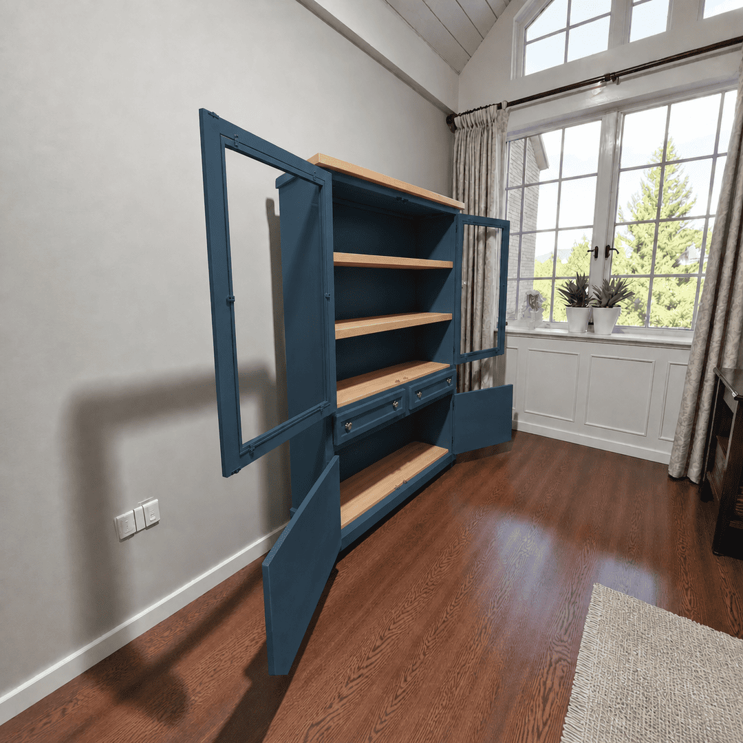 vitrina-clasica-abierta-de-madera-azul-marino-3