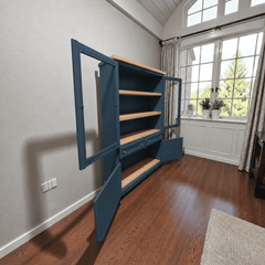 vitrina-clasica-abierta-de-madera-azul-marino-3