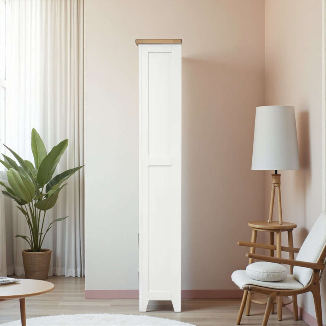 Vitrina de madera Alaia 80X35X180